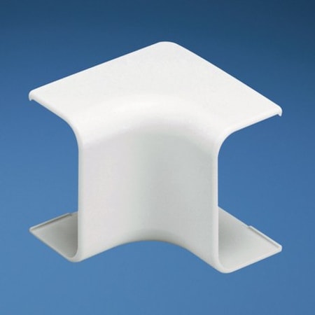 Panduit Fitting, Insidecorner, Lowv, Ei, PK20, 1.38" W, 0.44 in H, 1.38" L, Electric Ivory ICF3EI-E